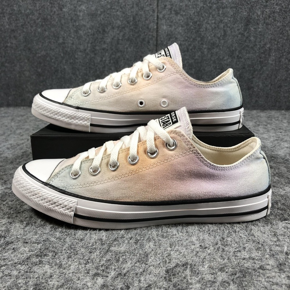 Converse Chuck Taylor Low Womens 8.5 Tie Dye Canvas Sneakers 567909F - Picture 3 of 16